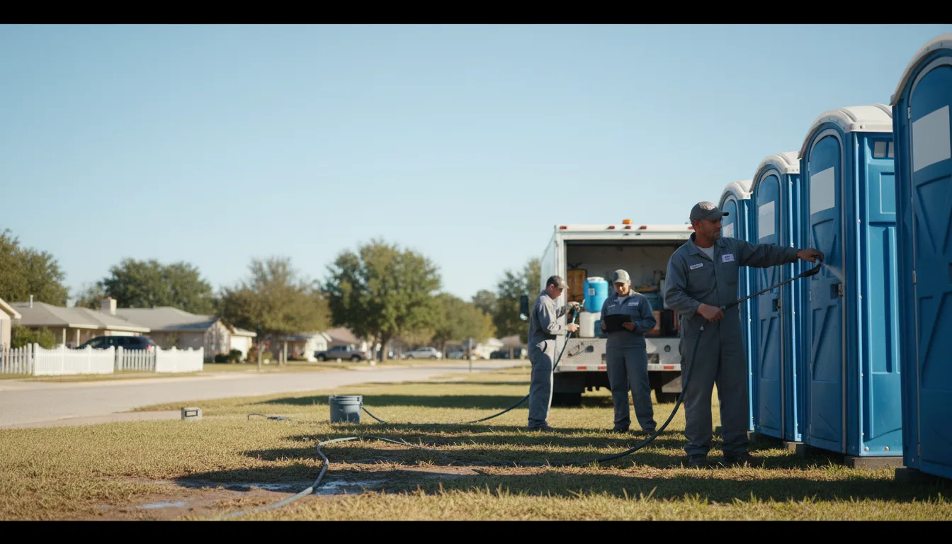 Long-Term Portable Toilet Rental in Gladstone, IL near me